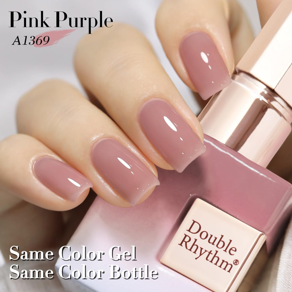 Double Rhythm gel polish avec accessoires de nail art