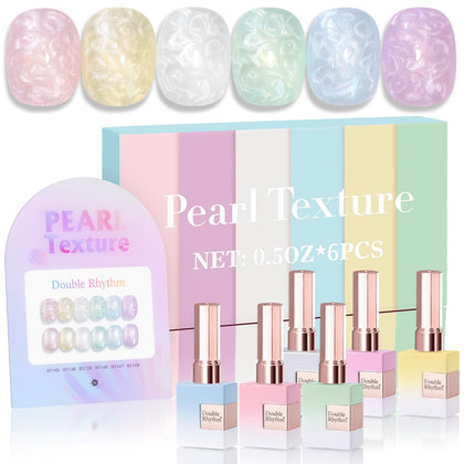 Double Rhythm Kit de Vernis Gel 6 Pcs 15 ML vue de face