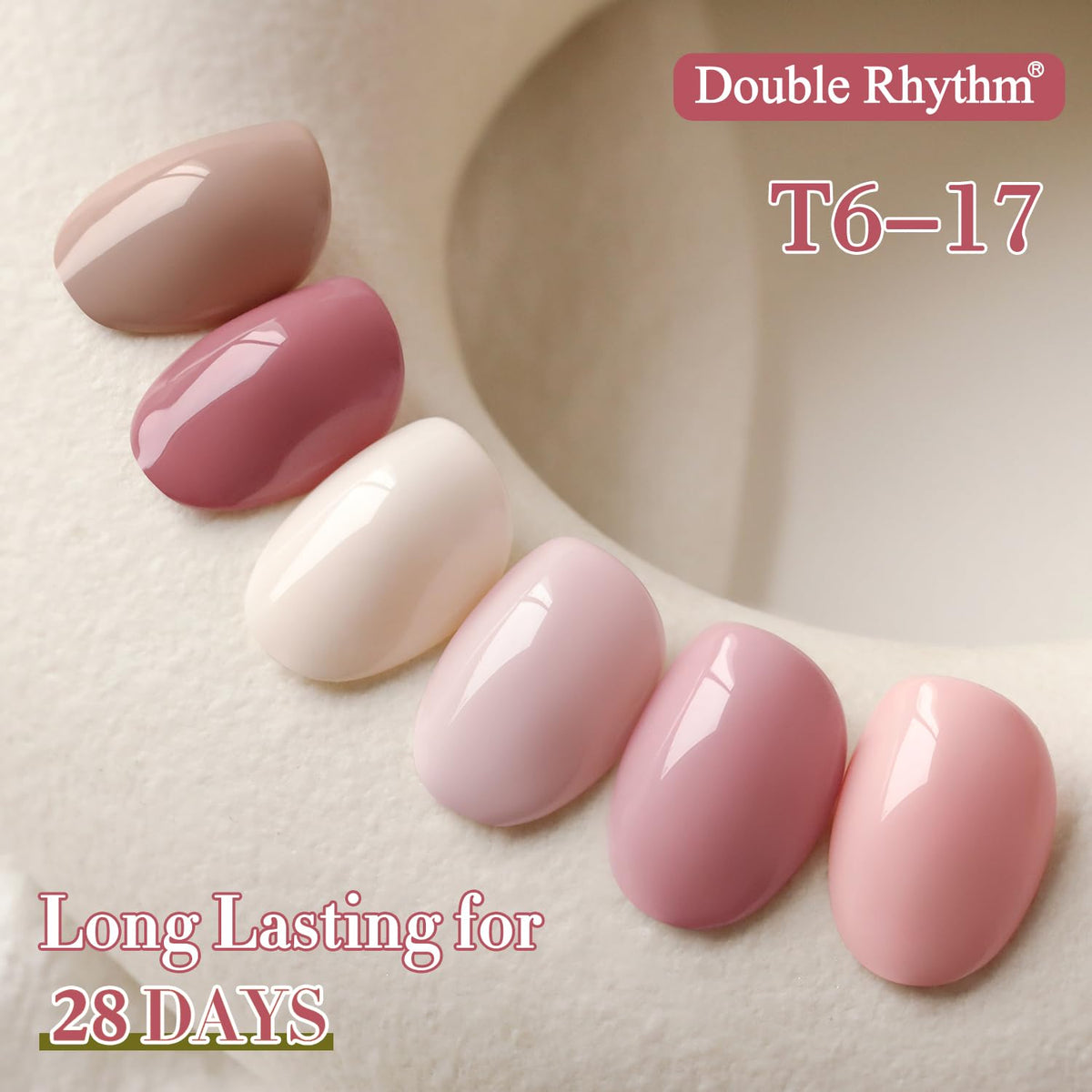 Double Rhythm vernis gel avec finition brillante