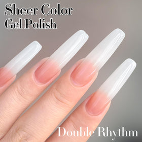 Double Rhythm Vernis Gel Milky White packaging