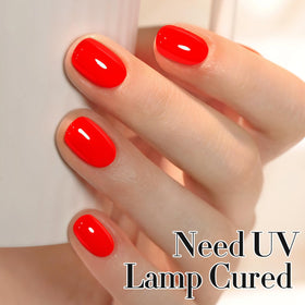 Double Rhythm Vernis Gel montrant l'effet brillant après application