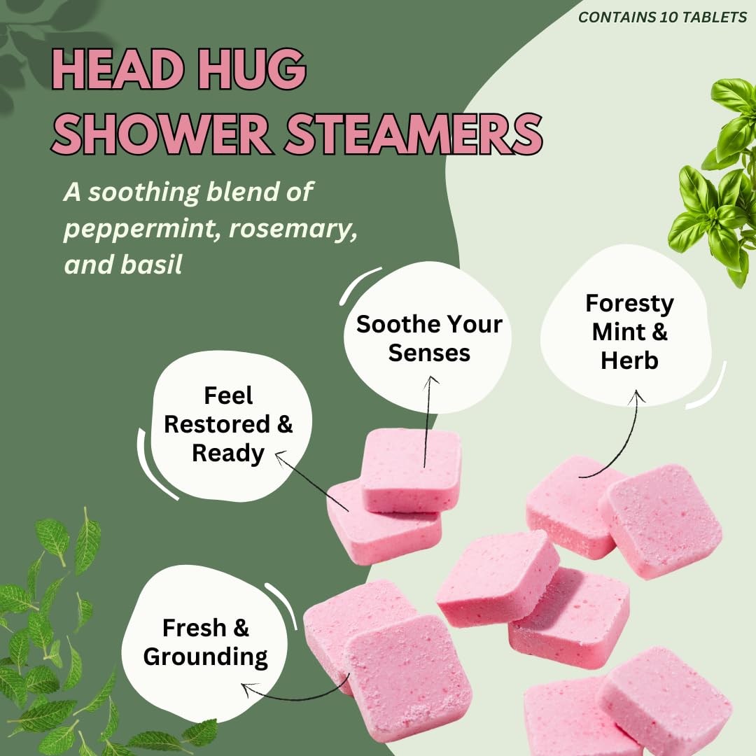 Douche vapeur The Herbal Zen pastille au menthe poivrée