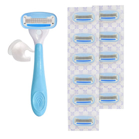 Douze cartouches de rechange pour rasoir Basics