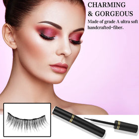 Douze paires de faux cils KATGE avec différents styles