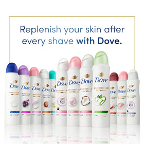 Dove Antiperspirant Déodorant Cool Essentials spray sec en gros plan
