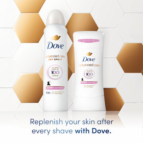 Dove Antiperspirant Déodorant Stick Care Avancé texture du produit
