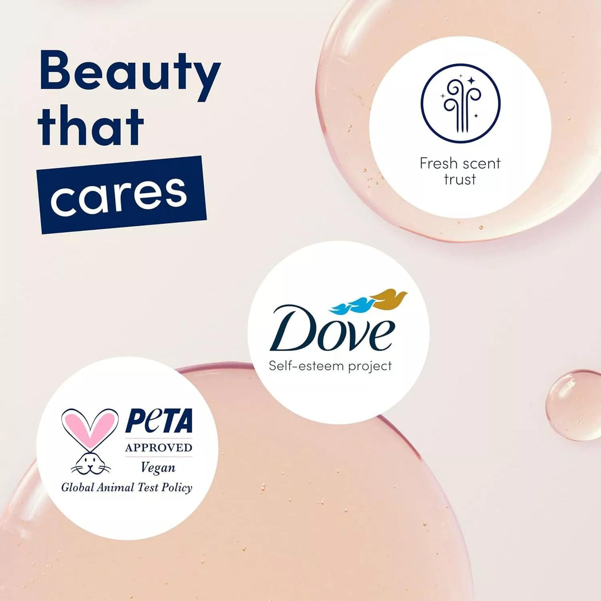Dove Antiperspirant Équilibre de Teint 358g détails des ingrédients
