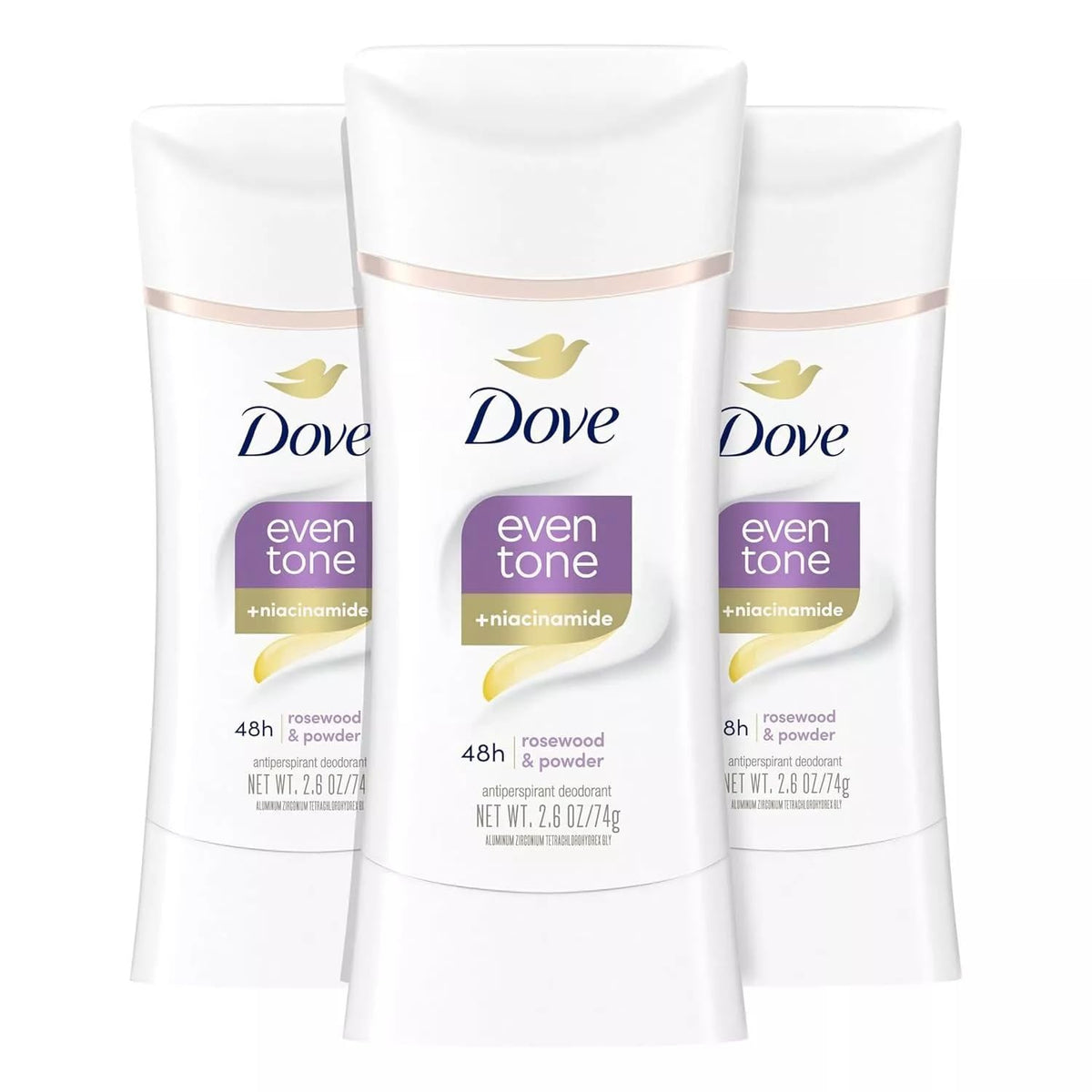Dove Antiperspirant Équilibre de Teint 358g vue de face
