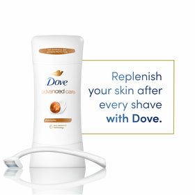 Dove Antiperspirant Stick Beurre de Karité application sur peau