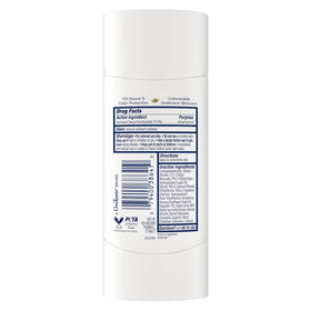 Dove Déodorant Antiperspirant Stick sur fond blanc