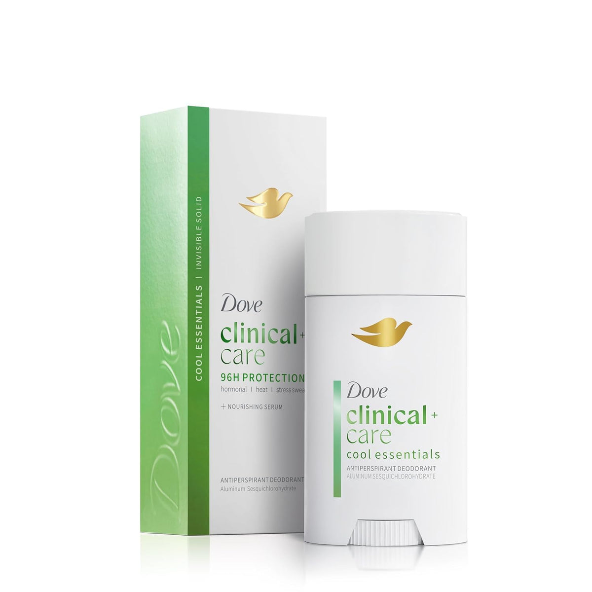 Dove Déodorant Antitranspirant Clinical + Care Cool Essentials 130g vue avant