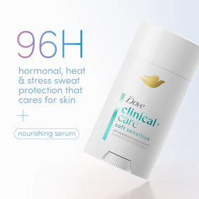 Dove Déodorant Antitranspirant Clinical + Care stick 75g côté