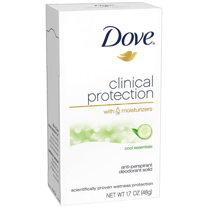 Dove Déodorant Antitranspirant Clinique Cool Essentials 200g vue de face