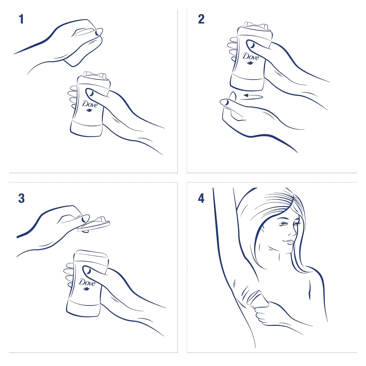Dove déodorant antitranspirant femme texture douce