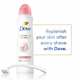 Dove Déodorant Antitranspirant Spray Beauty Finish dos