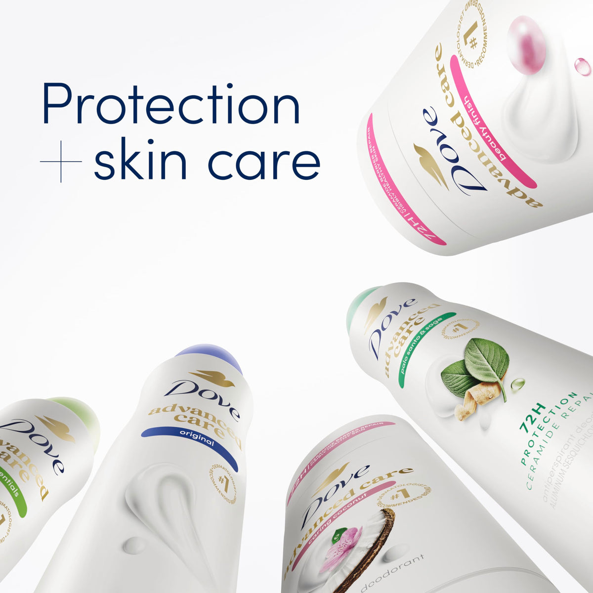 Dove Déodorant Antitranspirant Spray Beauty Finish en situation