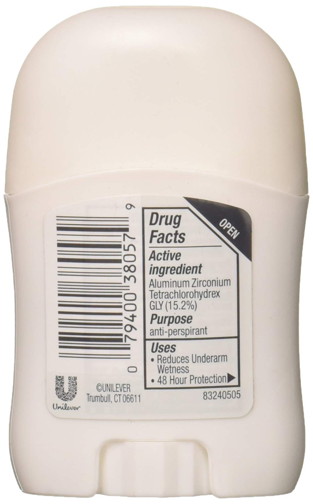 Dove Déodorant Cool Essentials 32g avec détails de l'emballage