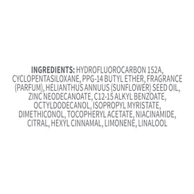 Dove Déodorant Spray Corps Complet Lavande 4 oz avec fond naturel