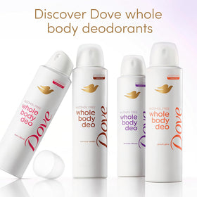 Dove Déodorant Spray Corps Complet Lavande 4 oz vue arrière