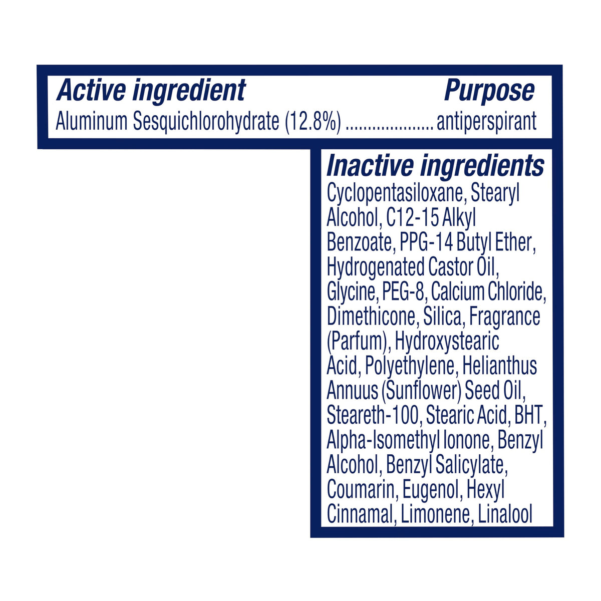 Dove Déodorant Stick avec ingrédients naturels