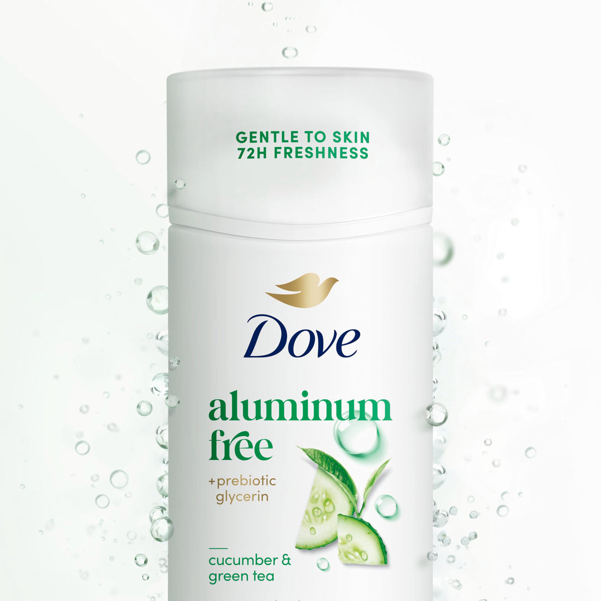 Dove Déodorant Stick Femme, texture douce sur la peau