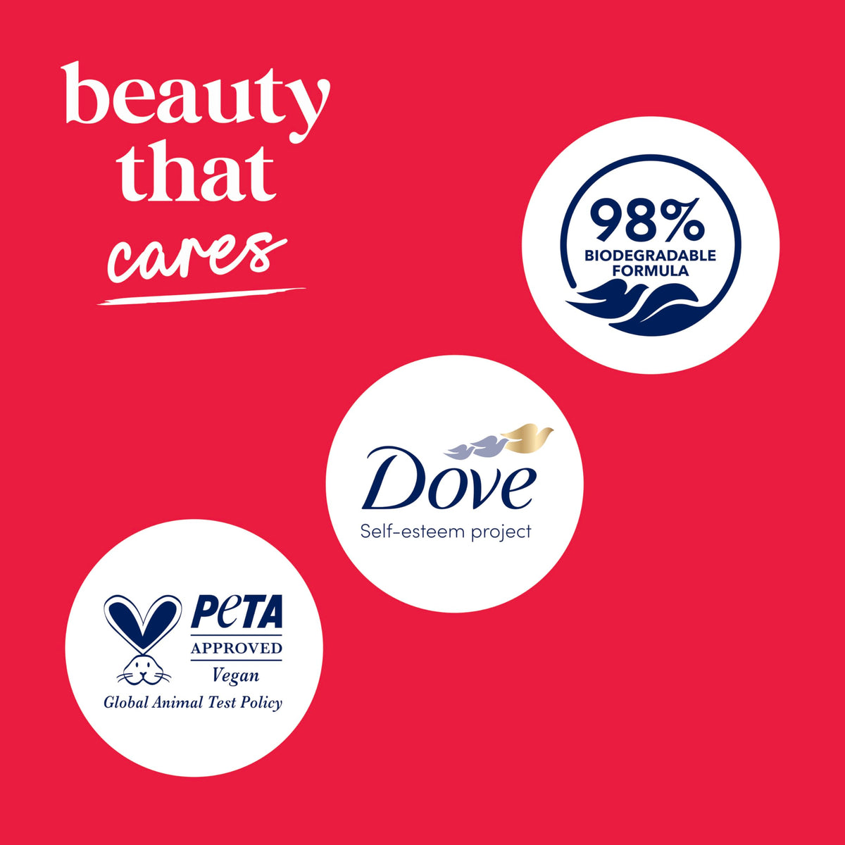 Dove Gel Douche Cerise & Lait de Chia 980g avec fruits