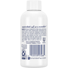 Dove Gel Douche Concombre & Thé Vert, flacon de 3 oz