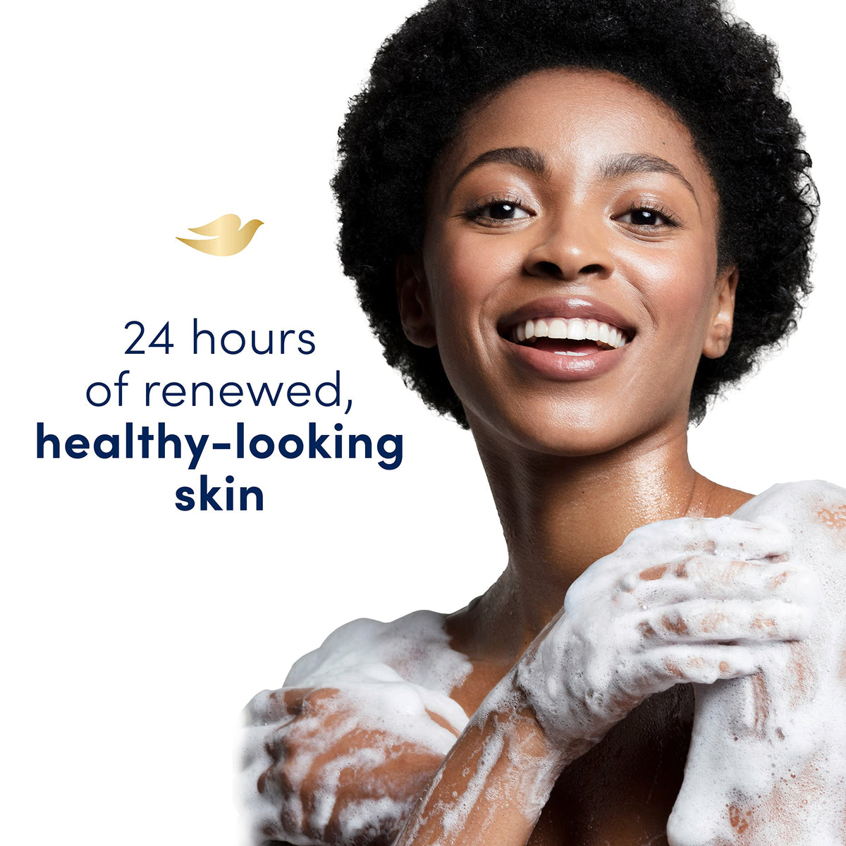 Dove Gel Douche Exfoliant Doux 4x 20 oz, bouteille recyclée