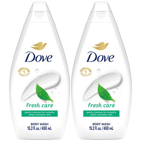 Dove Gel Douche Fresh Care 2-Pack 15,2 Oz vue avant