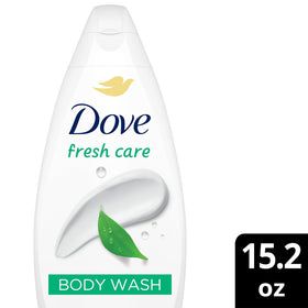 Dove Gel Douche Fresh Care en utilisation sous la douche
