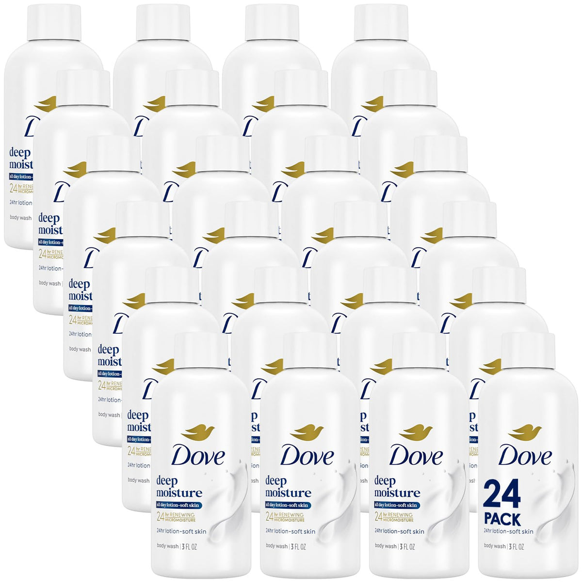 Dove Gel Douche Hydratant Voyage 3 Oz vue avant