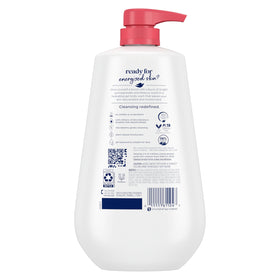 Dove Gel Douche Réjuvenant étiquette avec ingrédients