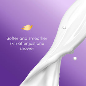 Dove Gel Douche Relaxant Jasmin et Lait de Coco 3-pack sur une étagère