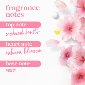Dove Gel Douche Uplift Sakura Blossom & Yuzu - ingrédients