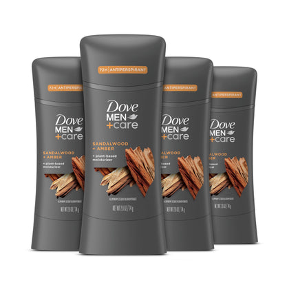 DOVE MEN + CARE Antitranspirant Stick Santal + Ambre vue avant