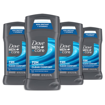 DOVE MEN + CARE Déodorant Antitranspirant Clean Comfort stick de face
