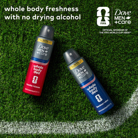 DOVE MEN + CARE Déodorant Spray Corps Complet, présentation du produit