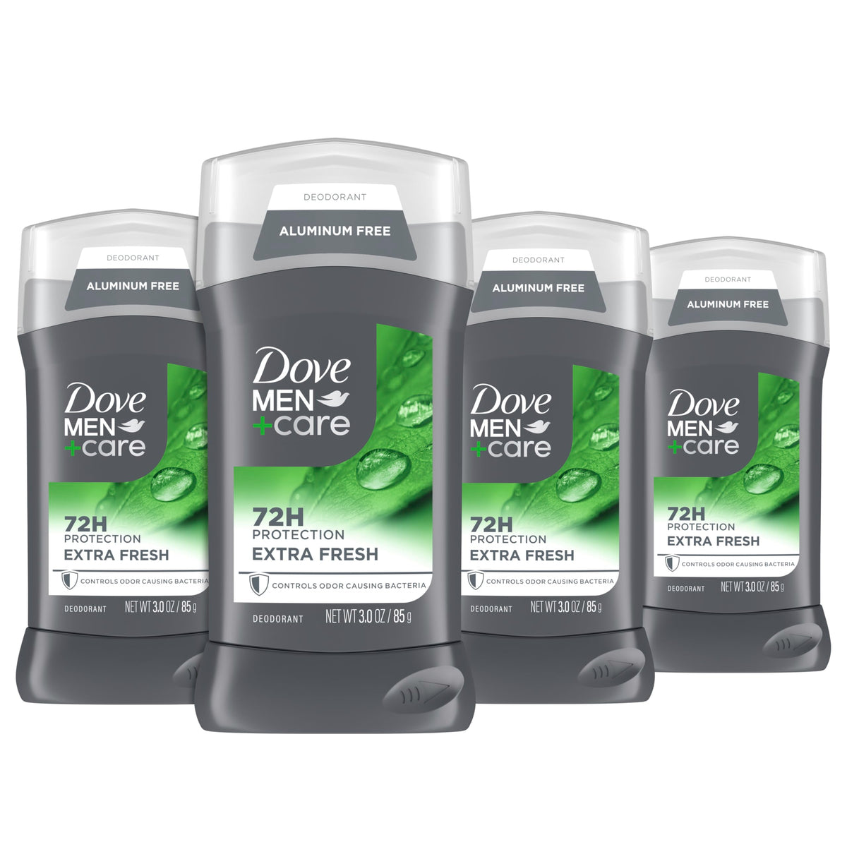 DOVE MEN + CARE Déodorant Stick Extra Fresh 4 Count packaging