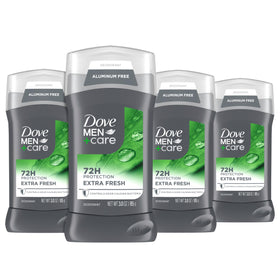 DOVE MEN + CARE Déodorant Stick Extra Fresh 4 Count packaging