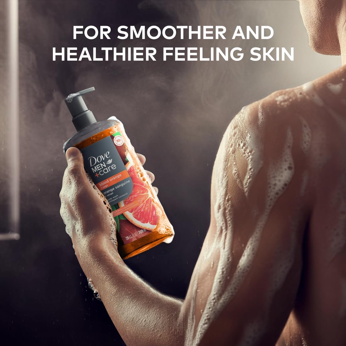 DOVE MEN + CARE Gel Douche Hydratant 880g avec mousse