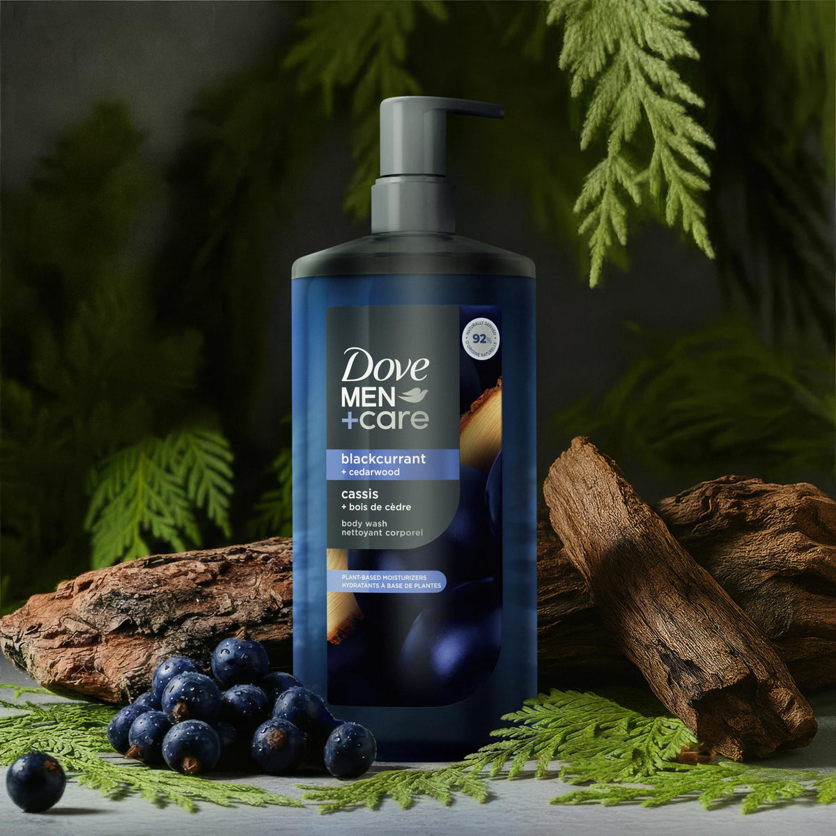 DOVE MEN + CARE Gel Douche Hydratant, format 760 ml
