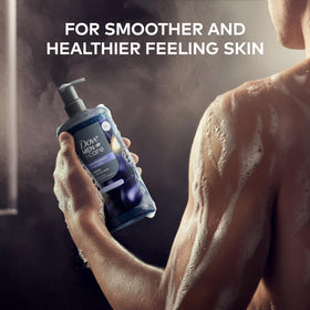 DOVE MEN + CARE Gel Douche Hydratant, texture mousseuse
