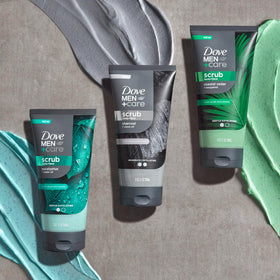 DOVE MEN + CARE Gommage Eucalyptus vue de dos