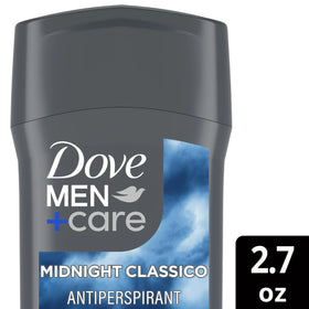 DOVE MEN + CARE Midnight Classico déodorant sur fond neutre