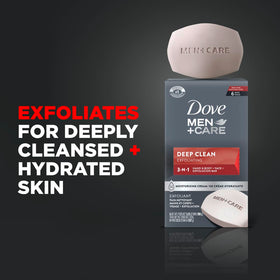 DOVE MEN + CARE Savon Deep Clean 3,75 oz barre individuelle vue