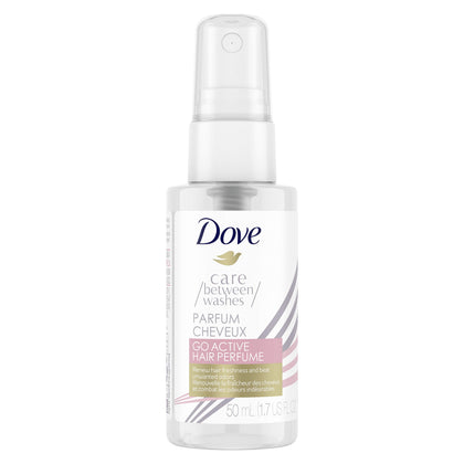 Dove Parfum pour Cheveux 50ml vue avant avec packaging élégant