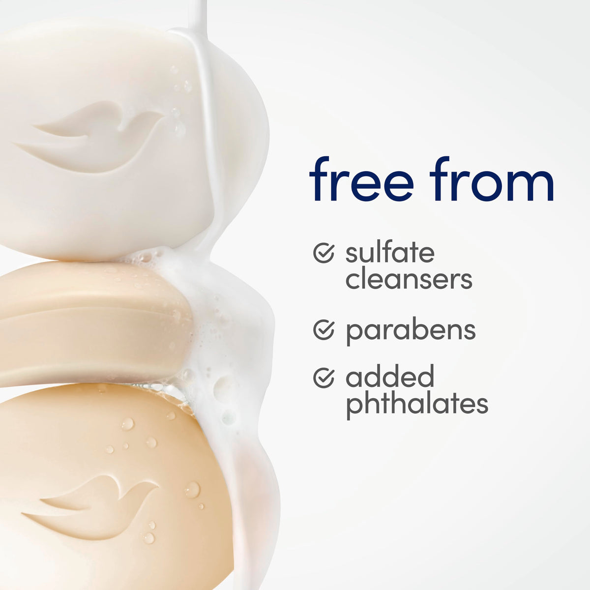 Dove Savon au Beurre de Karité avec des éléments de soins de la peau