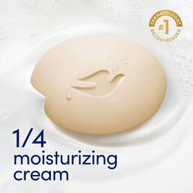 Dove Savon de Beauté au Beurre de Karité texture crémeuse