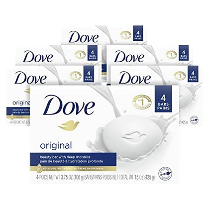 Dove Savon de Beauté Original 24 unités vue avant avec emballage