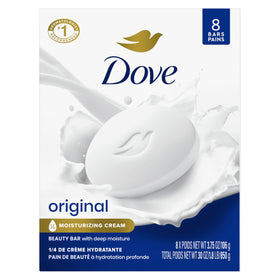 Dove Savon de Beauté Original 8 Compte avec emballage